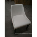 Saudi Arabia Market White Color Wood Hotel Dining Room Chair (FOH-HTRC1)